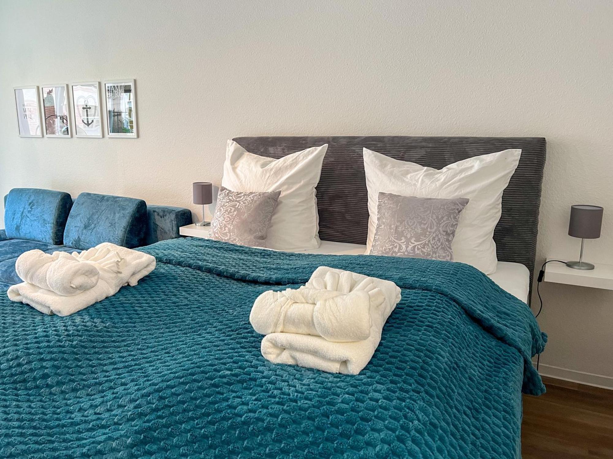 Ankerherz Appartements Bei Blankenese Хамбург Стая снимка