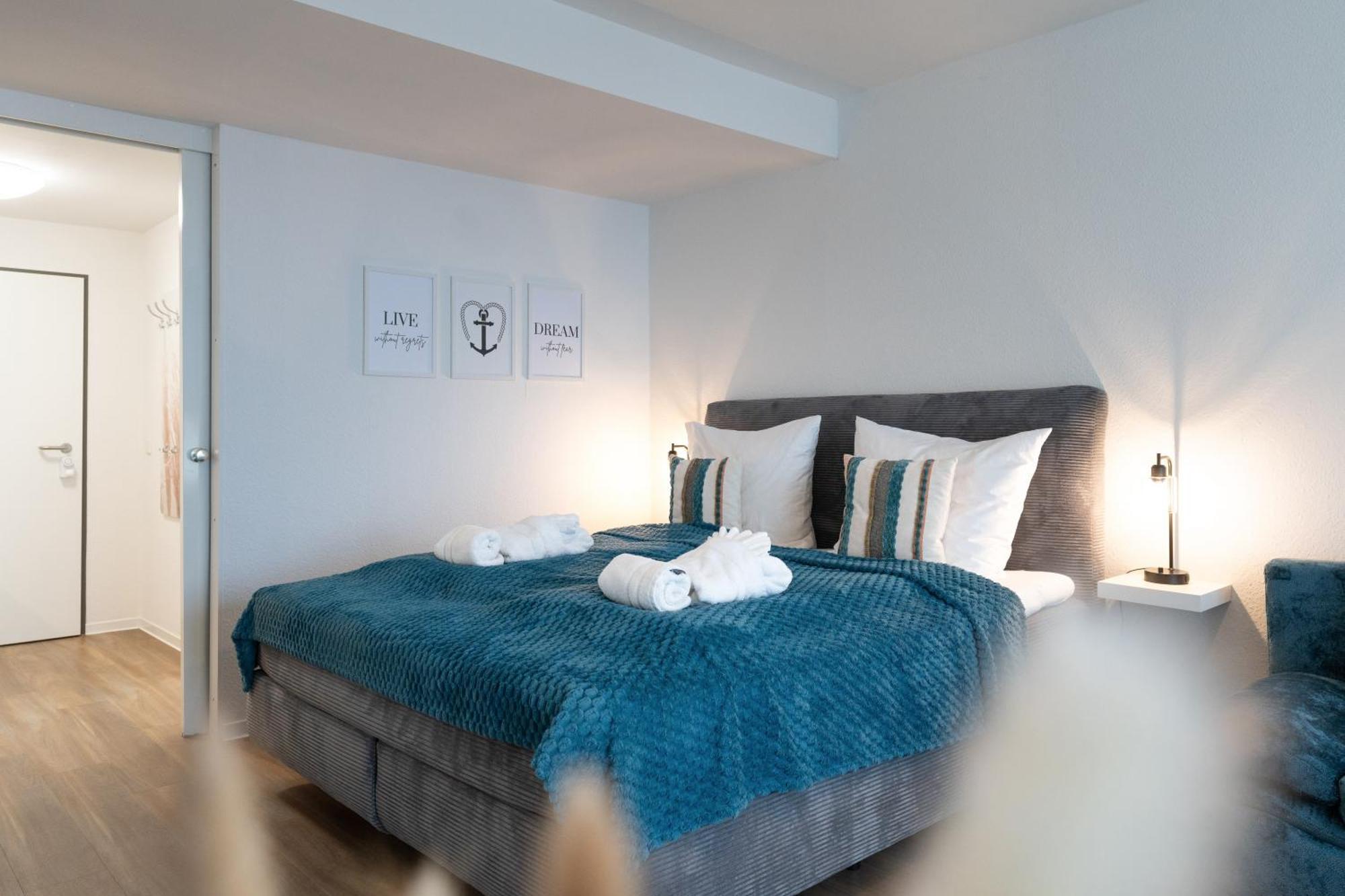 Ankerherz Appartements Bei Blankenese Хамбург Стая снимка